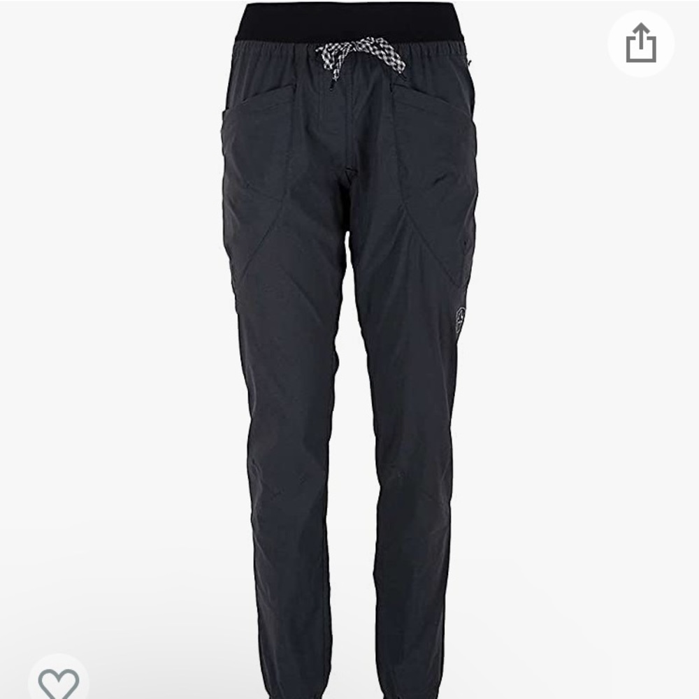 La Sportiva Mantra Pant - Medium - Charcoal/Black